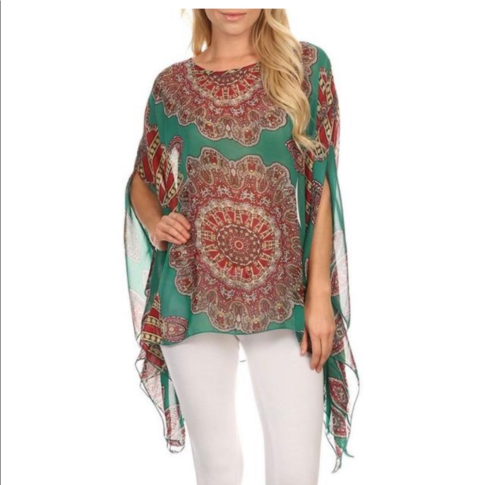 Bohemian Kaftan Tunic